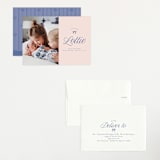 "Preppy Little Bow" - Birth Announcements in Petal by Leia Matt - Assembled