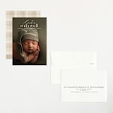 "Contemporary Classic" - Birth Announcements in Jasmine by Erin Deegan - Assembled