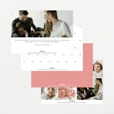 "Sweetest" - Birth Announcements in Rose by Jenna Holcomb - Back of Card Options