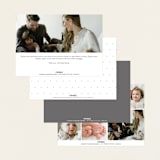 "twin" - Birth Announcements in Cloud by Lori Wemple - Back of Card Options