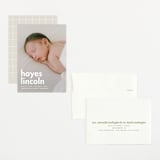 "Hayes" - Birth Announcements in Cloud by Ellen Schlegelmilch - Assembled