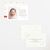 "Constellation" - Birth Announcements in Strawberry by Megan Davis - Assembled
