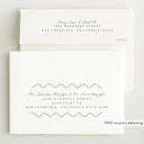 "Squiggle" - Birth Announcements in Moss by Kelly Watkins - FREE Recipient Addressing