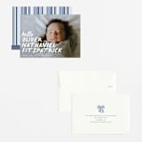 "casual hello" - Birth Announcements in Snow by Angela Marzuki - Assembled