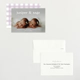 "sweet nostalgia" - Birth Announcements in Cloud by Brittany Braithwaite - Assembled
