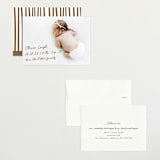 "signed with love" - Birth Announcements in Bark by AK Graphics - Assembled