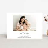 "Camellia" - Birth Announcements in Camellia by Blustery August - Front