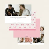 "disney cinderella birth announcement" - Birth Announcements in Blush by Lori Wemple - Back of Card Options