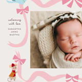 "disney cinderella birth announcement" - Birth Announcements in Blush by Lori Wemple - Detail