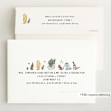 "Hundred Acre Wood" - Birth Announcements in Natural by Heather Schertzer - FREE Recipient Addressing