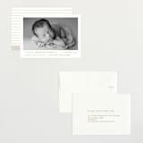 "Modern Grid" - Birth Announcements in Sand by Alexandra Cohn - Assembled