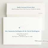 "moderne bébé" - Birth Announcements in Blueberry by Benita Crandall - FREE Recipient Addressing
