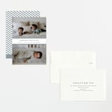 "stripe classic" - Birth Announcements in Sky by Sara Hicks Malone - Assembled