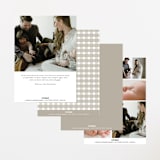 "Together" - Birth Announcements in Cloud by Erin L. Wilson - Back of Card Options