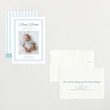"Little Darling" - Birth Announcements in Baby Blue by Alston Foster - Assembled