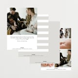 "Vintage" - Birth Announcements in Bunny by Sarah Cohn - Back of Card Options