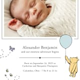 "Disney Sweetest Adventure" - Birth Announcements in Cloud by Heather Schertzer - Detail