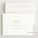 "Disney's Winnie The Pooh Night Sky" - Birth Announcements in Cotton by Angela Thompson - FREE Recipient Addressing