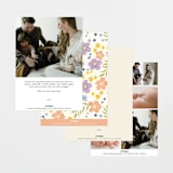 "Disney's Magical Bambi" - Birth Announcements in Cream by Cass Loh - Back of Card Options