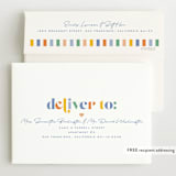 "Hello Sweet baby" - Birth Announcements in Bluebird by Jessica Corliss - FREE Recipient Addressing