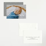 "Swing" - Birth Announcements in Snow by Lauren Chism - Assembled