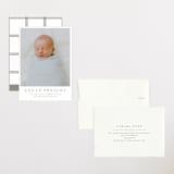 "Menil" - Birth Announcements in Fawn by Megan Davis - Assembled