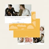 "colorful shapes" - Birth Announcements in Fruitcake by Kercia Jane - Back of Card Options