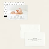 "Welcome our Baby" - Birth Announcements in Night by MC Designs - Assembled