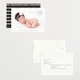 "Nickname Intro" - Birth Announcements in Raven by Olivia Raufman - Assembled