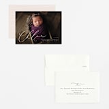 "Just Lovely" - Birth Announcements in Shell by Lea Delaveris - Assembled