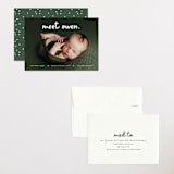 "Meet Cute" - Birth Announcements in Snow by Lauren Chism - Assembled