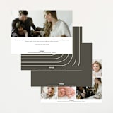 "Simple Photo" - Birth Announcements in Almond by Brianne Larsen - Back of Card Options