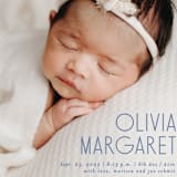 "Sweetly modern" - Birth Announcements in Denim by Lisa Assenmacher - Detail