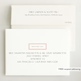 "Sweet scallop" - Birth Announcements in Rose by Robert and Stella - FREE Recipient Addressing