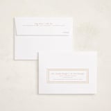 "patterned stripes" - Birth Announcements in Blush by Ellen Schlegelmilch - FREE Recipient Addressing