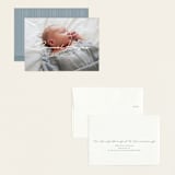 "Signature-esque" - Birth Announcements in Milk by Lauren Chism - Assembled