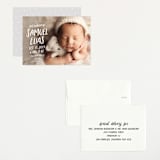 "All write" - Birth Announcements in Cloud by Lea Delaveris - Assembled