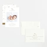 "Over the Moon" - Birth Announcements in Fawn by AK Graphics - Assembled