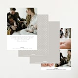 "the edit" - Birth Announcements in Simply White by Sara Hicks Malone - Back of Card Options