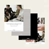 "Type Mix" - Birth Announcements in Ink by Carolyn MacLaren - Back of Card Options
