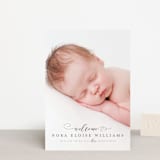 "Hug" - Birth Announcements in Shadow by Lea Delaveris - Front