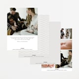 "Hug" - Birth Announcements in Shadow by Lea Delaveris - Back of Card Options