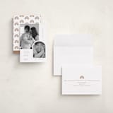 "Modern Inset" - Birth Announcements in Cotton by Robin Ott - Assembled