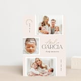"Meet our baby" - Birth Announcements in Blush by Elan Studio - Front