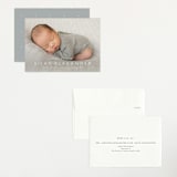 "Baby Bliss" - Birth Announcements in Cloud by Carolyn MacLaren - Assembled