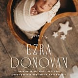 "Little Heart" - Birth Announcements in Caramel by Corinne Malesic - Detail