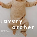 "Modern Name" - Birth Announcements in Moon by Robin Ott - Detail