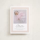 "Serene" - Birth Announcements in Blush by Jessica Williams - Front