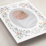 "Tiny Flowers" - Birth Announcements in Garden by Grae - Detail