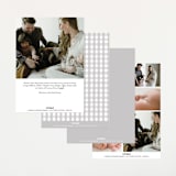 "in name only" - Birth Announcements in Whipped Cream by Jennifer Wick - Back of Card Options